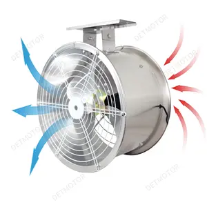 OEM Air Circulation Fan Hanging Greenhouse Cooling Exhaust Fan For Agriculture