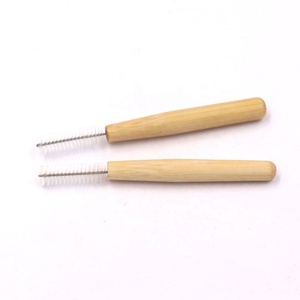 Spazzolini Interdentali in Bambù per Pulizia tra i <span class=keywords><strong>Denti</strong></span>, Sottili, Strumento per Pulizia Dentale - Product Image 3