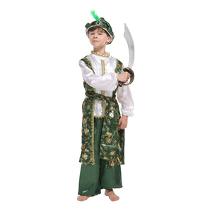 Fiesta de Halloween Cosplay Genie lámpara <span class=keywords><strong>Aladdin</strong></span> Prince disfraces niño príncipe Árabe disfraz - Product Image 4