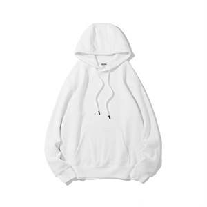 Sudadera con Capucha Gruesa de Felpa o Tejido de Rizo, Sudadera con Capucha Extra Grande Lisa Personalizada Unisex de Alta Calidad con Estampado Puff y Bordado - Product Image 4