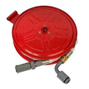 Enrouleur de tuyau d'incendie léger avec tuyau en PVC Φ25 mm, portable pour les incendies de classe A et B - Product Image 6