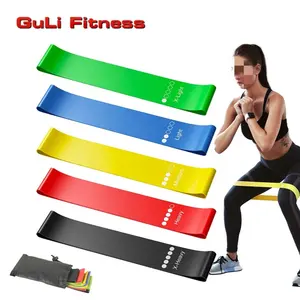 Resistance Exercise Loop Bands Set Fitness Elastic Bands for Working Out Training Yoga Home Gym Women Men Resistance Bands