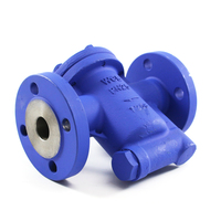 Trampa de Vapor de Tipo Flotador Libre KXC, Trampa de Vapor de Cubeta Invertida, Extremos de Brida Eléctrica de Seguridad, Acero Inoxidable SS304/SS316 DN40-DN600