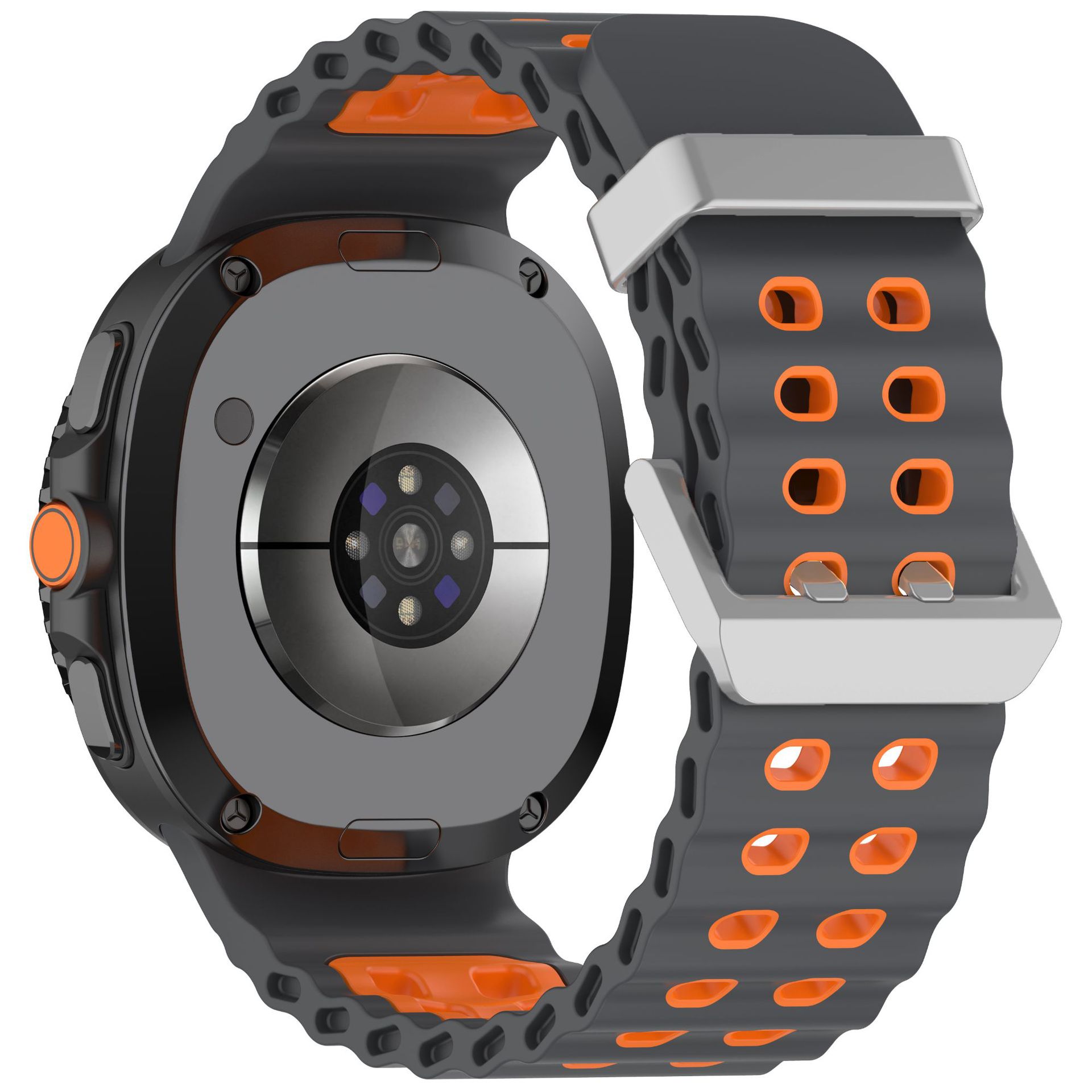 colorful Space Gray-Orange