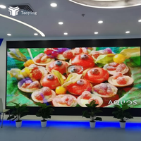 Pantalla LED Digital P5 P4, Panel de Visualización LED Comercial, Pantalla LED de Información en Tiempo Real