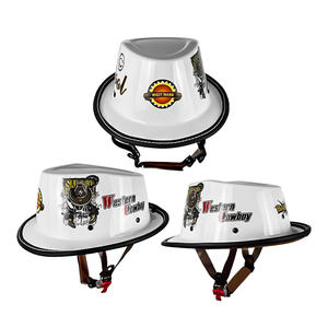 Casque demi-visage de haute qualité Gentleman pour <span class=keywords><strong>moto</strong></span> équitation Design à la mode casque mignon pour Scooters vélo en gros - Product Image 4