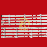 ZR-658 Strip LED untuk Samsung_2014SVS-48-MEGA-3228 5LED LM41-00091E LM41-00090Z Lampu Latar LED UE48H4200 UN48H4200AF