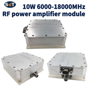 6-18 MHz Breitband-Festkörper-Millimeterwellen-Leistungsverstärker 40 dB Verstärkung 28 VDC PSat 40 dBm EMV-Test Elektronische Kriegsführung - Product Image 1