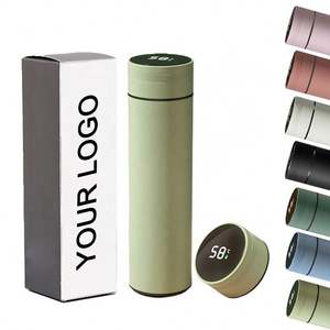 Botella de Agua Inteligente con Pantalla de Temperatura, Regalo Empresarial para Actividades Corporativas, con Logotipo Personalizado Impreso - Product Image 1