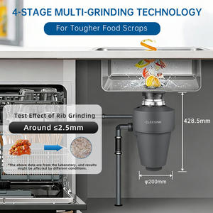 <span class=keywords><strong>Broyeur</strong></span> de déchets pour évier de <span class=keywords><strong>cuisine</strong></span> 0,75 CV, très vendu, avec fonction d'arrivée d'eau automatique pour usage domestique - Product Image 4