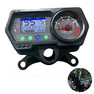 Velocímetro Digital para Motocicleta CG 125, Medidor de Temperatura del Gasolina, Tacómetro, Tablero de Instrumentos para Honda Cg125 Tmx125 <span class=keywords><strong>Skygo</strong></span> 125 - Product Image 1