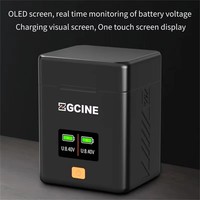 Chargeur rapide de batterie d'appareil photo pour batteries EN-EL15 / EL25 / NP-FW50 / FZ100 / NP-W126 / W235 / DMW-BLK22 / LP-E6