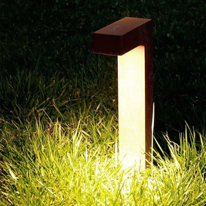 Nouveau design corten éclairage boîte idée corten éclairage bollards pour l'aménagement paysager - Product Image 4