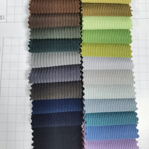 <span class=keywords><strong>Tissus</strong></span> velours 100% polyester 4.5/8/11/16/21 tissu en velours côtelé pour costumes et pantalons - Product Image 2
