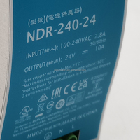 Alimentation électrique sur rail DIN MEAN WELL NDR-240-24 NDR-240-48 240W 24V 48V, alimentation Meanwell, Dericsson