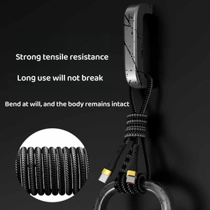 120W USB C vers Type C câble PD fil de <span class=keywords><strong>charge</strong></span> rapide téléphone portable pour Huawei Xiaomi 14 <span class=keywords><strong>Samsung</strong></span> câble de données <span class=keywords><strong>Charge</strong></span> rapide 3.0 - Product Image 6