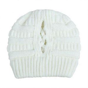 Cache-oreilles polyvalents pour femme, bonnet en laine tricoté, automne et hiver, multicolore, avec ouverture arrière pour le voyage - Product Image 6