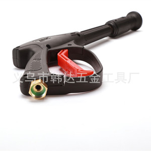 Pistola de Agua de Alta Presión de 45 cm, Negra, de Plástico y Acero Inoxidable, Lavador de Autos Manual con Boquilla de Pulverización en Forma de Abanico - Product Image 4