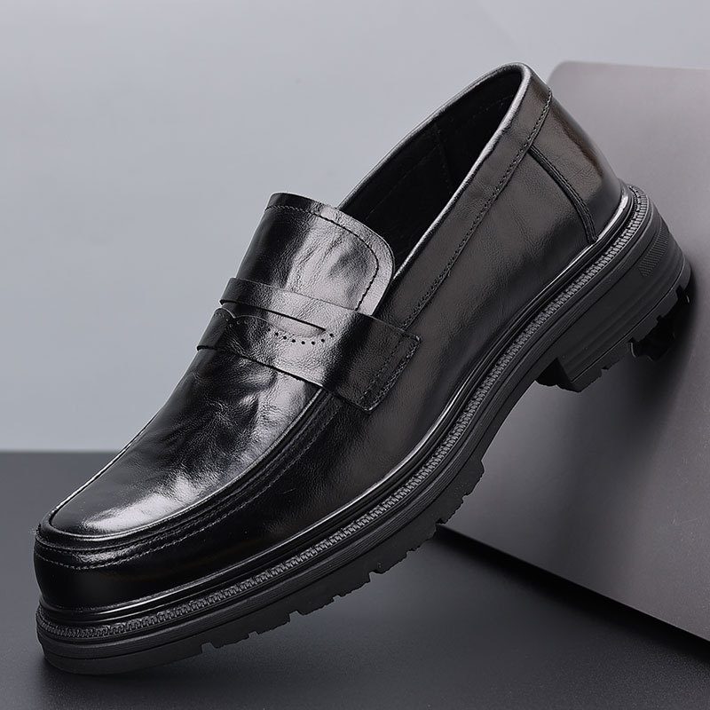 2102 black cover feet-first layer cowhide