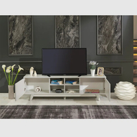 Meubles de télévision modernes avec tiroirs de grande capacité Meubles de salon Table de support de télévision de style moderne