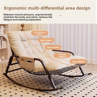 Chaise à bascule loisirs Double chaise paresseuse pour chambre salon dormir Chaise longue inclinable