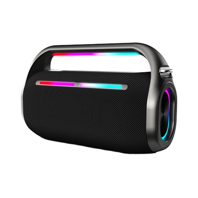 Factory Wholesale 2025 New V63 Professional RGB Music Box 80W 8000mAH Portable Karaoke Speakers with Bass for Parties