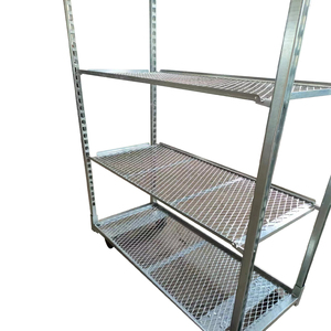 Vente directe d'usine danois pépinière affichage fleur chariot chariots métal Mobile plante chariot agriculteurs marché jardin expédition OEM - Product Image 2