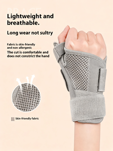 دعم الإبهام دعامة معدات اللياقة البدنية الطبية للبالغين التهاب المفاصل ألم المعصم دعم جبيرة سبيكا شعار مخصص - Product Image 3