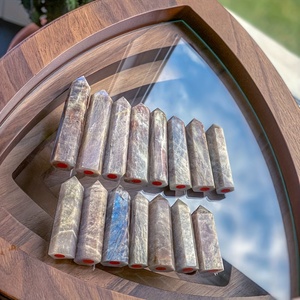 หินบลูมูนสโตนคุณภาพสูงขายส่ง หินธรรมชาติสำหรับตกแต่งบ้านและของขวัญวันหยุดที่ไม่เหมือนใคร - Product Image 2