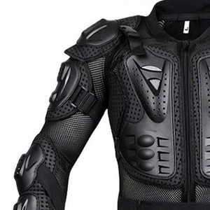 Bugzy Apparels Full Sleeve Motorcycle Protective <b>Jacket</b> <b>Men</b> Breathable Spandex Nylon All Seasons Racing Wear - Product Image 5