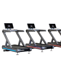 Equipo de gimnasio comercial de alta calidad Máquina de correr de servicio pesado