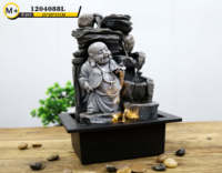Fontaine décorative pour bureau, haute qualité, très bon marché, pour l'intérieur, statue de bouddha, cascade, décoration