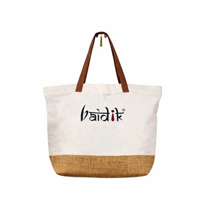 Trusted Dealer Selling India-Origin Custom <b>Large</b> Size Letter Print Hand Length Handle Eco-Friendly Canvas Tote <b>Bag</b> <b>Gift</b> Custom - Product Image 1