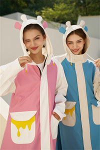 High Quality Fashionable Design Ladies Girls <strong>Raincoat</strong> <strong>Plus</strong> <strong>Size</strong> <strong>Women</strong> Outdoor Wind Windproof Coats - Product Image 5