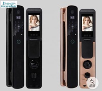 Foshan-manija de puerta de seguridad para apartamento, cerraduras eléctricas digitales inteligentes con huella dactilar, sin llave