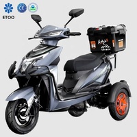 Motocyclettes à trois roues à essence pour adultes, les plus vendues, les plus sûres et les plus longue portée du fabricant, avec freins à tambour avant et à disque arrière