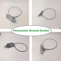 KT Professional Soil Stabilization Drive Anchor 3 #   4 #   5 #   Pengikat Tanah dengan Palu untuk Pengendalian Erosi & Kebun Anggur
