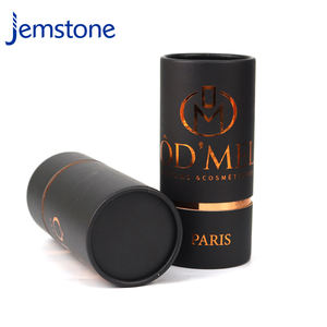Factory Sale/Custom Full Color Printing Copper <b>Foil</b> Cylinder Tube for Cosmetics Perfume Bottle Paper Tube Packaging - Product Image 5