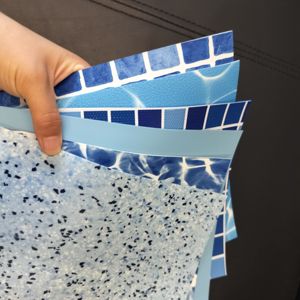 Revestimiento de vinilo <span class=keywords><strong>para</strong></span> piscina Fabricantes Anti-UV Colorido Membrana de PVC hermética Revestimiento de piscina Lona <span class=keywords><strong>para</strong></span> piscina - Product Image 5