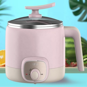 Usine en gros 1.2l pot de nouilles électrique multicuiseur pot électrique mini cuisinière électrique avec marmite multi pour la maison - Product Image 3