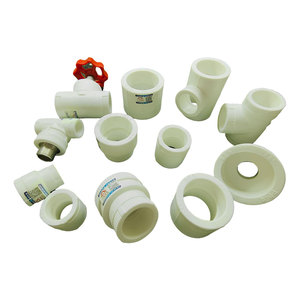 Nhà máy cung cấp phụ kiện đường ống Polypropylen PPR áp lực cao chống ăn mòn màu đỏ hồng cho hệ thống ống nước xây dựng - Product Image 1