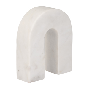 Scultura in Marmo ad Arco per Arredamento Casa, Oggetto Decorativo Moderno per Bagno, Ufficio, Soggiorno, Decorazione per Mensole - Product Image 2
