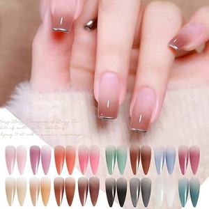 Paleta de polvos pigmentados para uñas - 16 colores de pigmento sólido, polvo ultrafino para decoración de uñas - Product Image 2