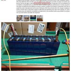 Batería de Iones de Litio Lifepo4 Prismática Recargable de 3.2v 280Ah, Grado A, Gran Venta 2025, para Sistemas de Almacenamiento de Energía Doméstica - Product Image 4
