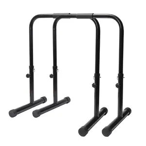 Portable Gym Height Adjustable Single Bar Pushup Bars Parallel Bars