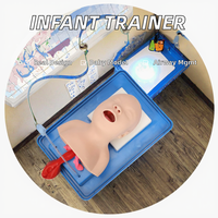 Simulador avanzado de intubación traqueal infantil, modelo de laboratorio, maniquí de entrenamiento de vías respiratorias para gestión de ciencias médicas para niños