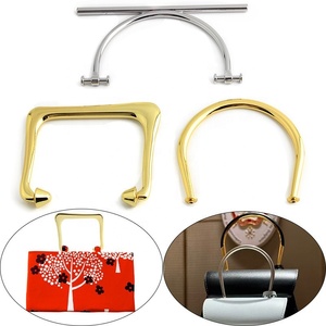 13Cm Ánh Sáng Vàng Túi Phần Cứng Hợp Kim Kẽm Túi Xách Xử Lý Kim Loại Xử Lý Phụ Kiện Kim Loại Tùy Chỉnh Túi Xử Lý Cho Túi Xách - Product Image 5