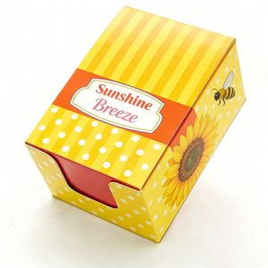 Custom Eco-Friendly Recyclable <b>Art</b> Paper Retail Counter Display Box with Matte Finish Embossing & UV Coating - Product Image 1