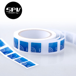 Pegatinas NFC reescribibles Etiqueta de Gestión de Activos Adhesivo fuerte Acees Control - Product Image 4