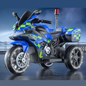 <span class=keywords><strong>Moto</strong></span> Elettrica per Bambini 6V con Luci LED, Triciclo <span class=keywords><strong>Giocattolo</strong></span>, Auto Cavalcabile, Bici con Paraurti, Scooter per Bambini - Product Image 4